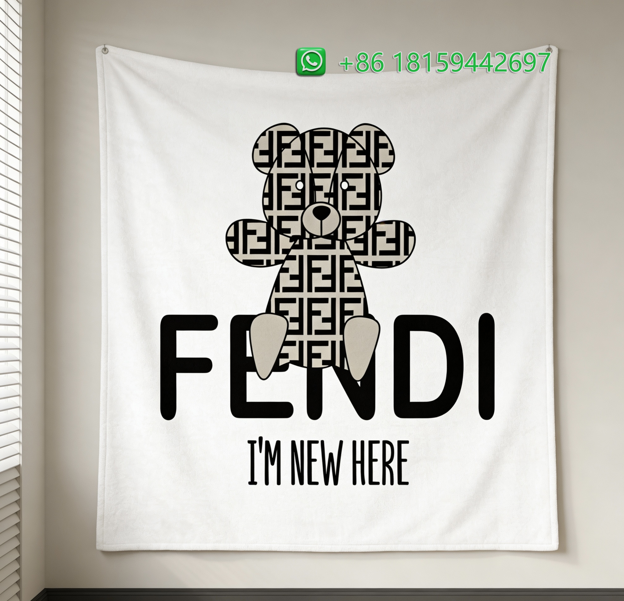 Fendi Throw Blankets